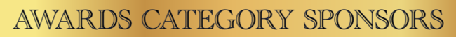 Awards Category Sponsors