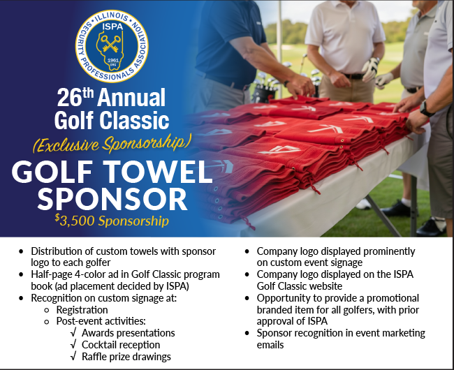 Golf Towel Sponsor